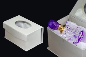 Flacon en cristal de 5 ml avec bouchon et aiguille en cristal en 6 couleurs-8