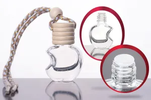 Auto Parfüm Flasche 5 ml Apfel und Kappe - 25 Stk-2