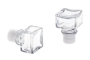 Glass stopper block f 19.5-5
