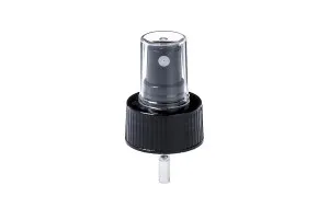 Plastischer Zerstäuber, schwarz ideal für Olivenöl  31.5 mm