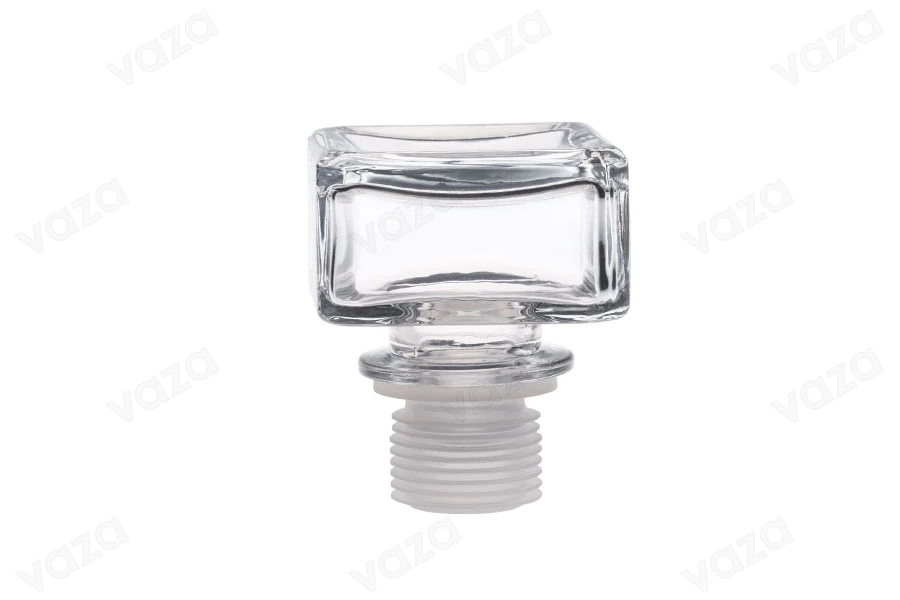 Bouchon carré en verre F 25-photo_produit