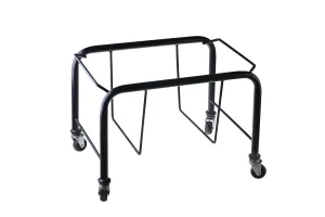 Base de support métallique avec roues pour les paniers en plastique-1