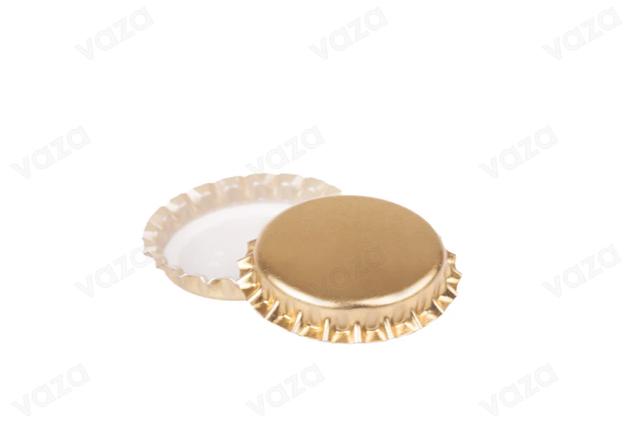 Bouchons couronnes – lot de 200 piècesCapsules de bière « couronne » 26 mm - lot de 200 pièces Bouchons couronnes – lot de 200 piècesCapsules de bière « couronne » 26 mm - lot de 200 pièces-photo_groupe