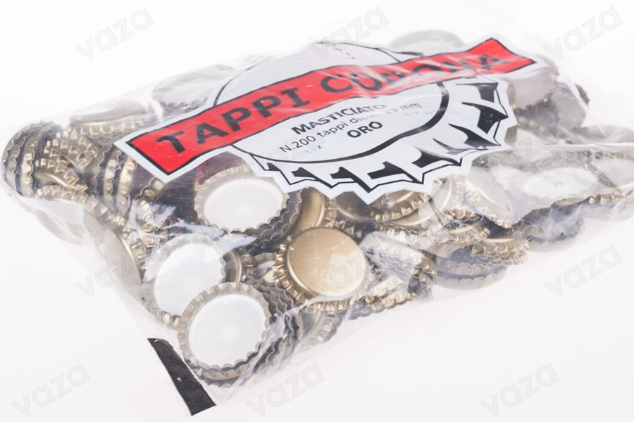 Capsules de bière « couronne » 29 mm - lot de 200 pièces-photo_dimensions