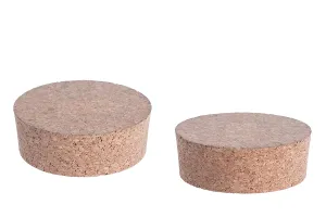 Sughero naturale a forma conica con dimensioni 30x90/85 mm-1