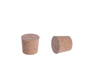 Wide natural conical Cork for jars 30x35/30 mm-1