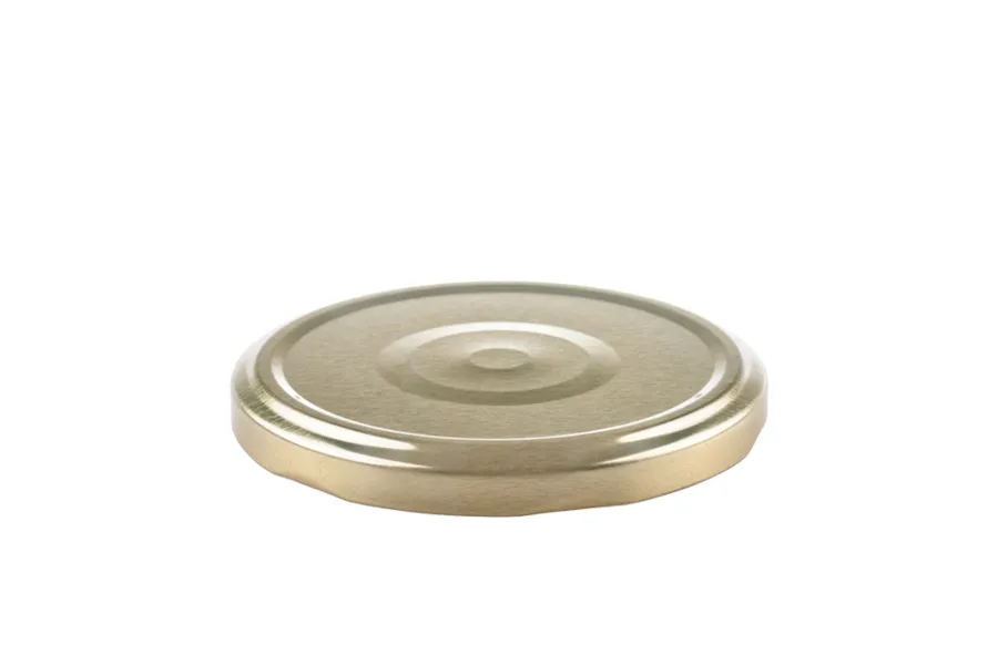 Lid TO 77 gold with flip - 20 pcs