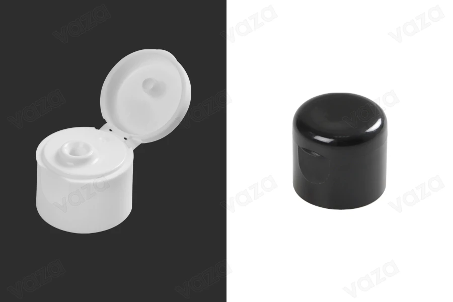 Bouchon en plastique 20/410 avec flip top Bouchon en plastique 20/410 avec flip top-photo_dimensions