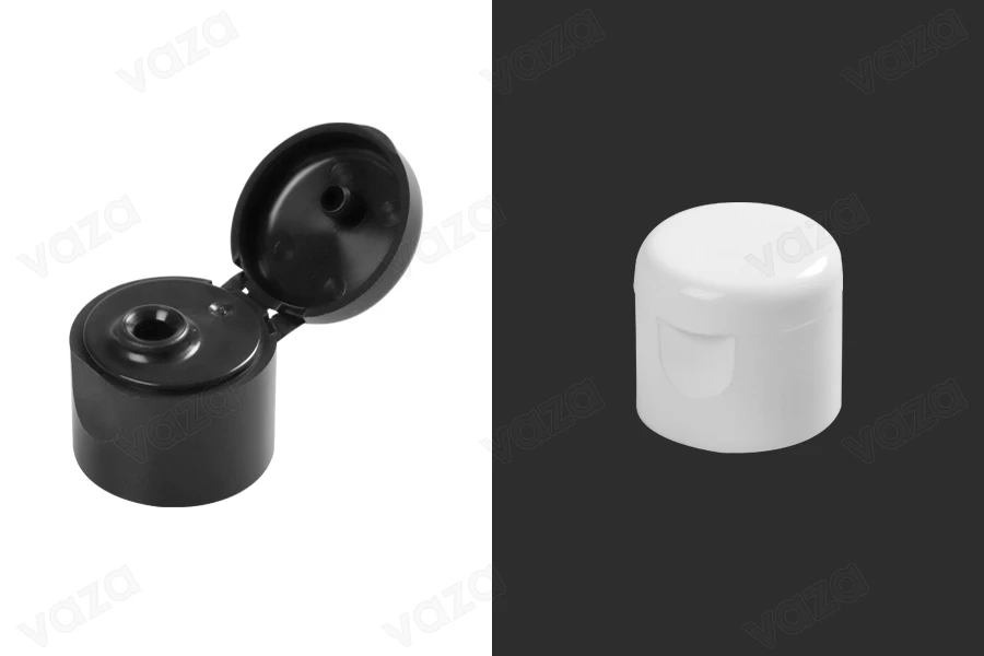 Bouchon en plastique 20/410 avec flip top Bouchon en plastique 20/410 avec flip top-photo_produit
