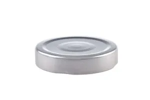 Metal Cap T.O. 63 Deep in silver with a seal button-1