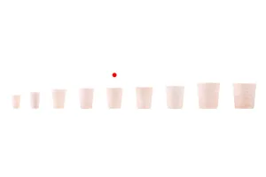 Liège conique en silicone aux dimensions 25,8 x 20/15,8 mm - pour F 18-5