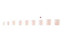 Liège conique en silicone aux dimensions 29 x 23,8/19,2 mm - pour F 21 Liège conique en silicone aux dimensions 29 x 23,8/19,2 mm - pour F 21