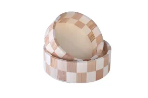 Wooden round basket 168x60 mm-3
