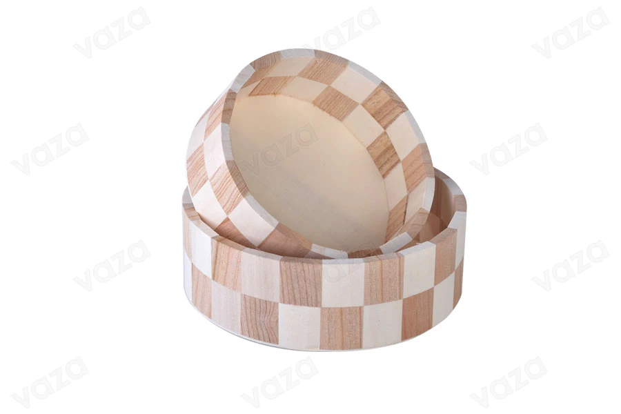 Panier rond en bois 168 x 60 mm-