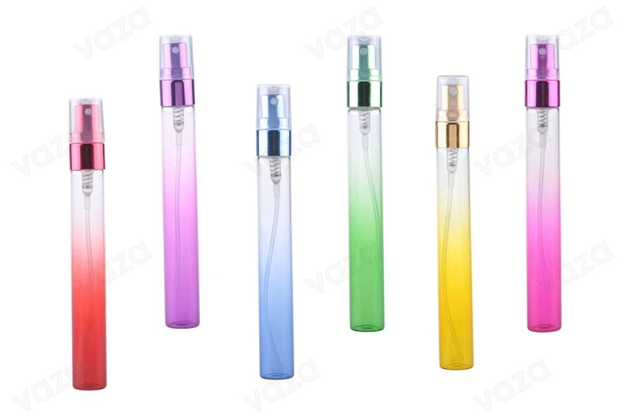 Tester γυάλινο 10 ml με αλουμινένιο σπρέι και διάφανο καπάκι (mix color) - 6 τμχ Tester γυάλινο 10 ml με αλουμινένιο σπρέι και διάφανο καπάκι (mix color) - 6 τμχ-εικόνα_σύνθεση