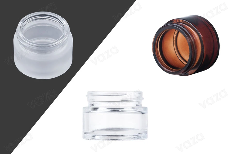 Βαζάκι γυάλινο 15 ml για κρέμα - χωρίς καπάκι Βαζάκι γυάλινο 15 ml για κρέμα - χωρίς καπάκι-εικόνα_προϊοντική