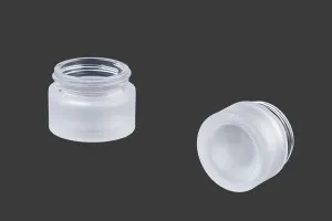 Glastiegel für Creme 15ml-7