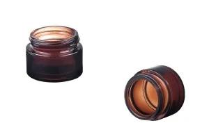 Glastiegel für Creme 15ml-8