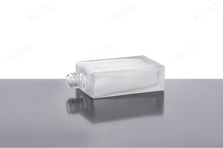 Viereckiges Parfüm Flakon 60ml edelmattiert, 18/415-bildgruppe