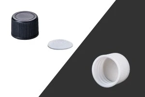 PP18 plastic cap with gasket - 20 pcs-1