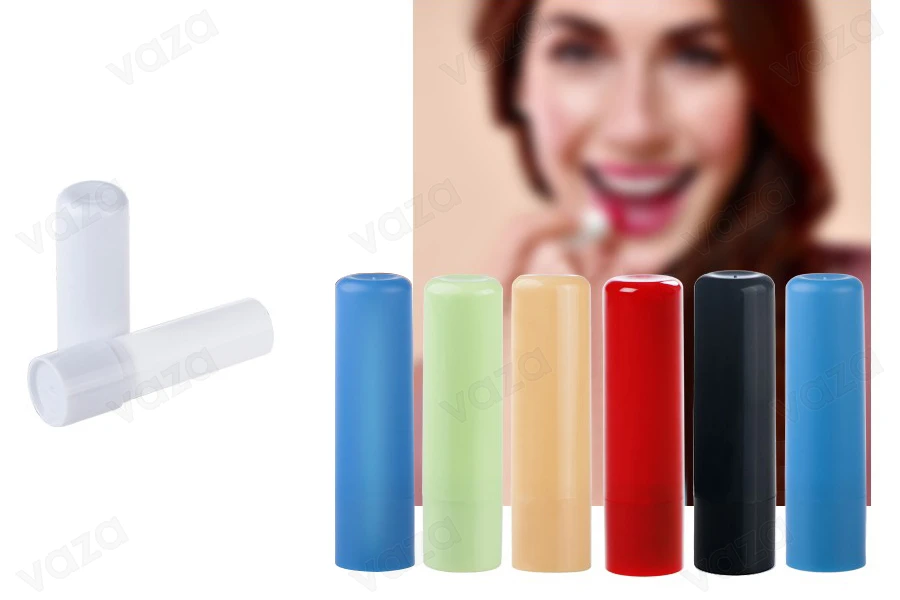 Lippenpflegestifthülsen 4 ml in 6 Farben, Verpackungseinheit: 10-produktbild