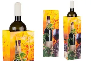 Sacs d'emballage en papier pour les bouteilles de vin-4
