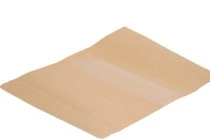 Σακουλάκια κραφτ τύπου Doy Pack, με κλείσιμο "zip" και παράθυρο, εσωτερική και εξωτερική διάφανη επένδυση και δυνατότητα σφράγισης με θερμοκόλληση 200x50x300 mm - 100 τμχ Σακουλάκια κραφτ τύπου Doy Pack, με κλείσιμο "zip" και παράθυρο, εσωτερική και εξωτερική διάφανη επένδυση και δυνατότητα σφράγισης με θερμοκόλληση 200x50x300 mm - 100 τμχ