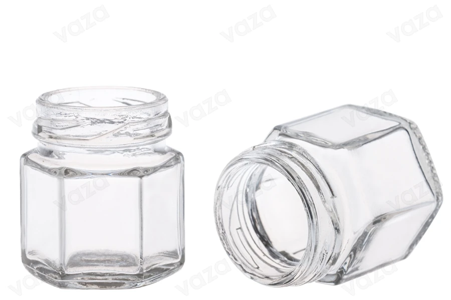 30ml hexagonal glass jar 30ml hexagonal glass jar-image_product
