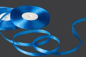 Satin ribbon for decoration, 6 mm wide in different colors - Each roll is 50 meters long.-2