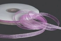 Κορδέλα οργάντζα 6 mm σε διάφορα χρώματα - Ένα ρολό 50 μέτρων Κορδέλα οργάντζα 6 mm σε διάφορα χρώματα - Ένα ρολό 50 μέτρων