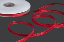 Κορδέλα οργάντζα 6 mm σε διάφορα χρώματα - Ένα ρολό 50 μέτρων Κορδέλα οργάντζα 6 mm σε διάφορα χρώματα - Ένα ρολό 50 μέτρων