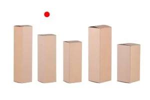 Schachtel aus Kraftpapier, ökologisch 38x38x130- 20 Stk-7