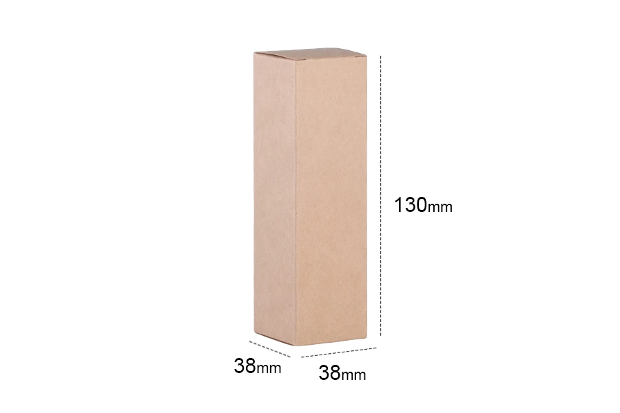 Κουτάκι χάρτινο κραφτ οικολογικό 38x38x130 - 20 τμχ Κουτάκι χάρτινο κραφτ οικολογικό 38x38x130 - 20 τμχ