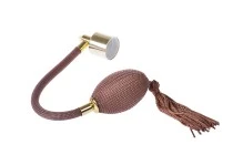 Long squeeze bulbs for perfume sprayer bottles