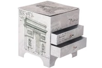Eiffel Tower jewelry box with mirror and drawers Eiffel Tower jewelry box with mirror and drawers