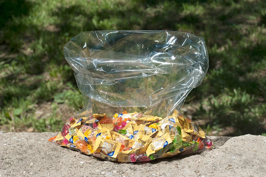 Sachets - film thermorétractable (POF rétractable) pour emballage alimentaire 350 x 450 mm - 100 pièces Sachets - film thermorétractable (POF rétractable) pour emballage alimentaire 350 x 450 mm - 100 pièces-photo_groupe
