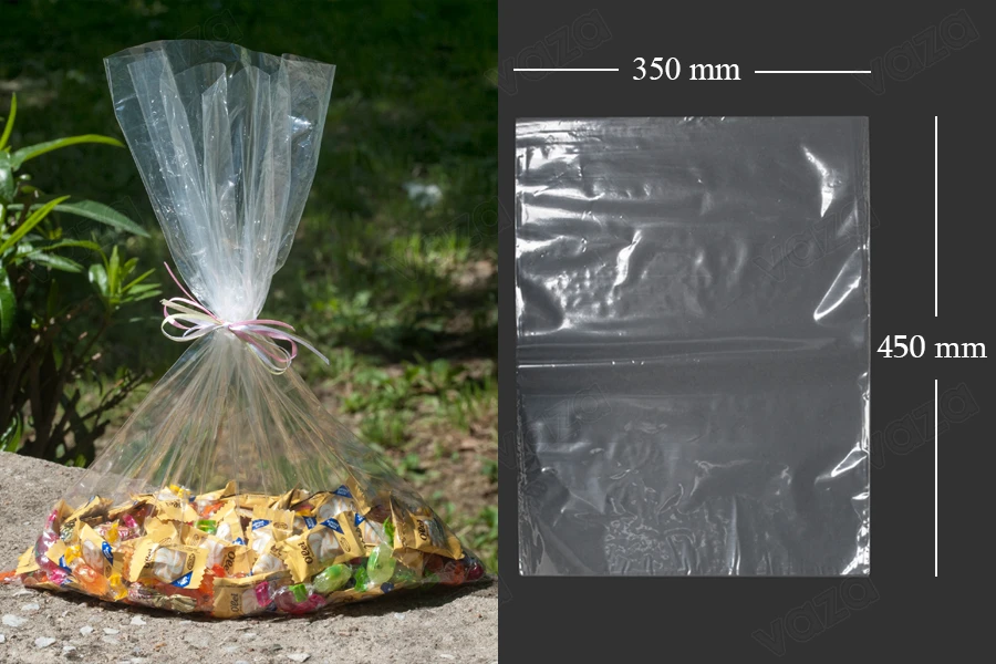 Sachets - film thermorétractable (POF rétractable) pour emballage alimentaire 350 x 450 mm - 100 pièces Sachets - film thermorétractable (POF rétractable) pour emballage alimentaire 350 x 450 mm - 100 pièces-photo_produit