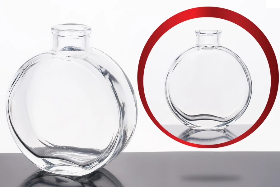Μπουκάλι για λικέρ οβάλ 150 ml