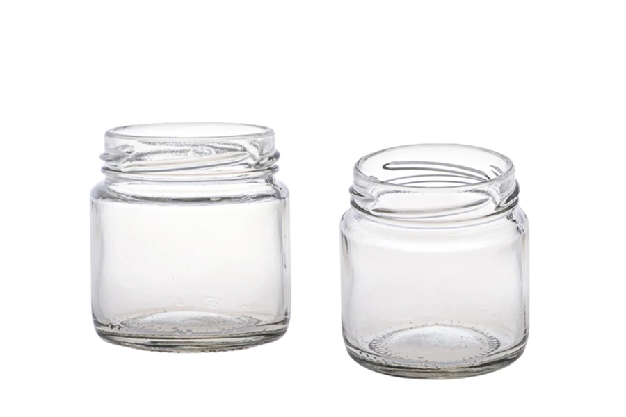 Μπομπονιέρες βαζάκι στρογγυλό 106 ml *