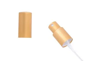 Aluminium -Zerstäuber golden matt 18/415