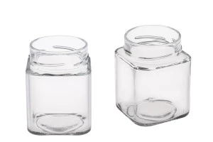 Pot de miel carré de 314ml Twist-Off 70 Deep-1