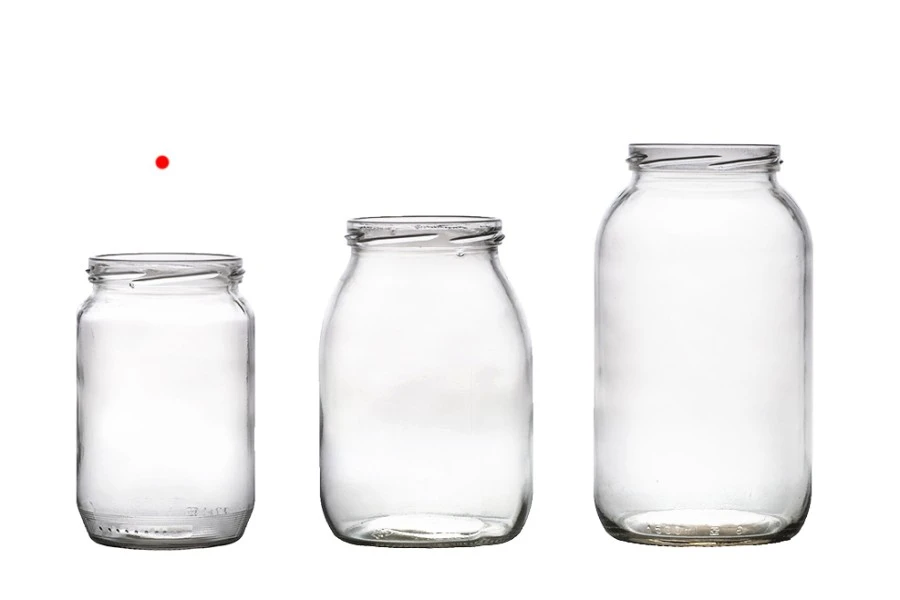 Κυλινδρικό βάζο γυάλινο 720 ml - για 1 κιλό μέλι * - 50τμχ