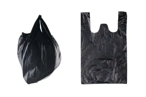 Plastiktüte 32x50 cm schwarz-100 Stücke-1