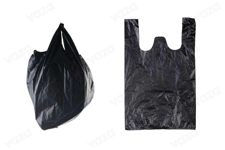 Sac en plastique noir 32 x 50 cm - 100 pcs Sac en plastique noir 32 x 50 cm - 100 pcs-photo_produit