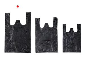 Black plastic bag in size 35x55  cm - 100 pcs-4