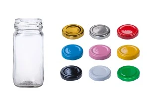 Βαζάκι γυάλινο κυλινδρικό 99 ml για γλυκά και κουφέτα-6