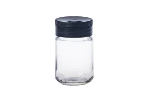 Μικρό κλασικό βαζo για μπαχαρικά 156 ml με καπάκι με οπές και κόσκινο *-3