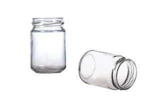 Μικρό κλασικό βαζo για μπαχαρικά 156 ml με καπάκι με οπές και κόσκινο *-4