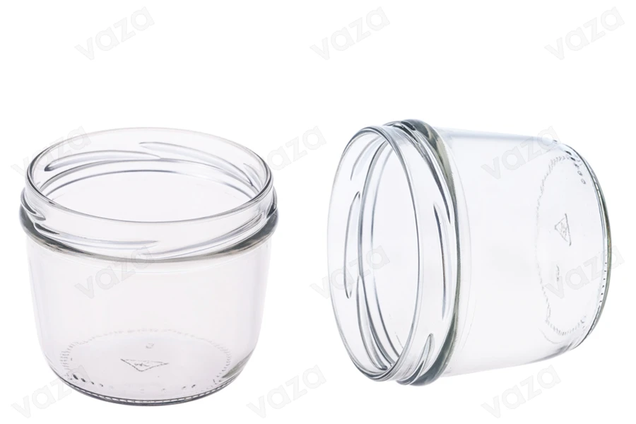 Kavanoz qelqi 230 ml për ëmbëlsira dhe qirinj - 26 copë Kavanoz qelqi 230 ml për ëmbëlsira dhe qirinj - 26 copë -imazh_produkt