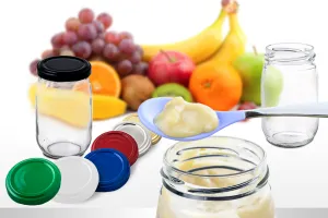 Βάζο γυάλινο 190 ml με κυρτά τοιχώματα και στόμιο για καπάκια τύπου Τ.Ο 53 - 70 τμχ-7